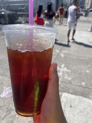 Iced tea ($6)