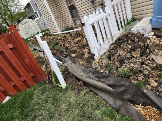 walkway construction