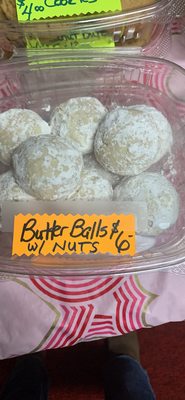 Butter Ball Cookies