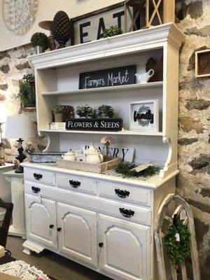 Modern Farmhouse China Hutch