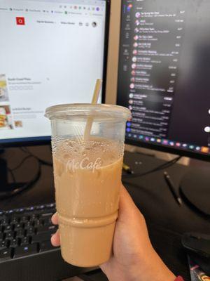 Unpopular opinion but McD's Iced Coffee slaps