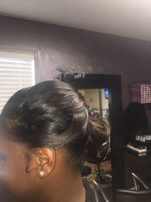 Special occasion updo