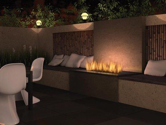 Entertain and Impress Family and Friends with a Stylish and Sleek Patio Fire-pit