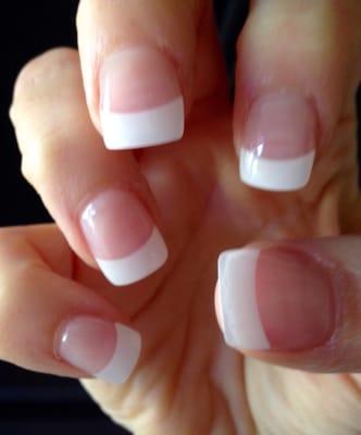 French acrylic nails