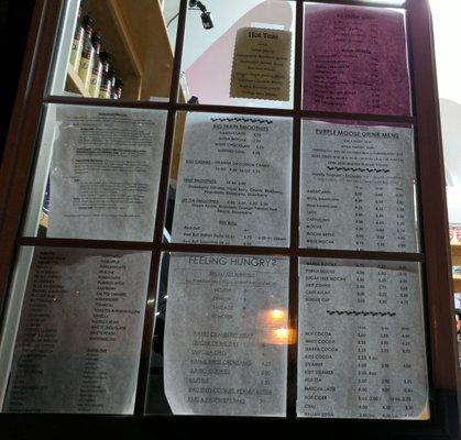 Menus