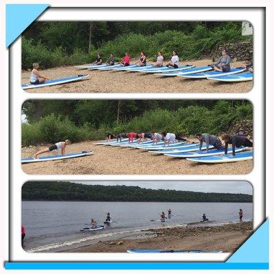 Yoga & Paddleboarding on the St. Croix River