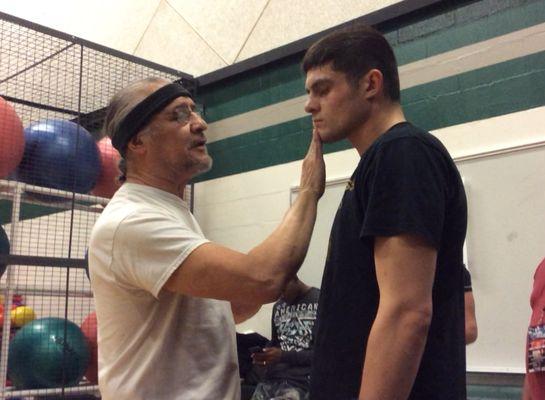 George and Alex pre fight