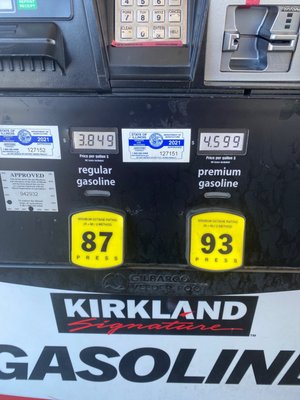 09/13/22 Gas $384.9/gallon.  70 cents less per gallon than the Clybourn Costco & 23 cents per gallon less than Niles Costco