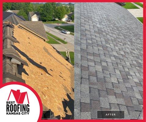 Kansas City shingle roofs