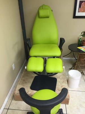 Pedicure Chair at Rossano Salon