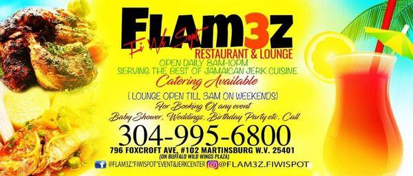 Come book that next special event here at FLAM3Z, very affordable prices!