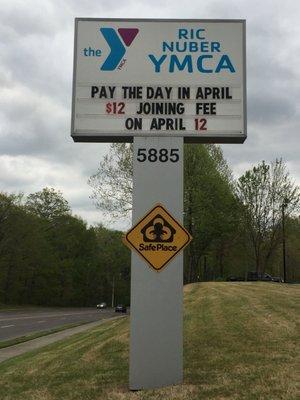 April 15, 2018; Ric Nuber YMCA, Memphis TN