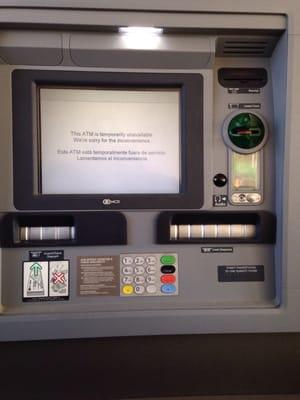 Mason to Loveland ATMs are off-line.  Two separate locations by miles apart.