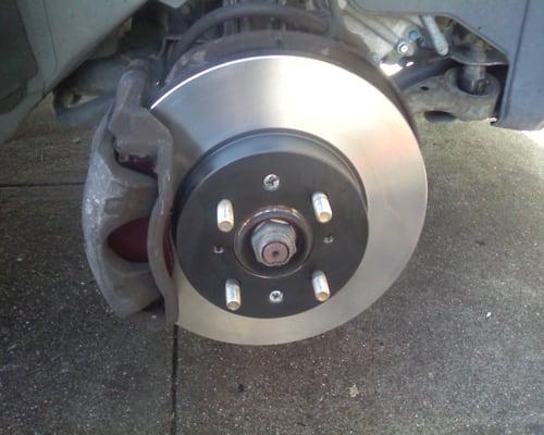 2001 Honda Civic New Front Rotors W/ New Brakes