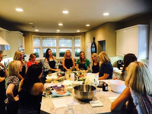 Private Cooking Party in Newport Beach