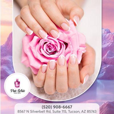 Pink & White Nails Spa