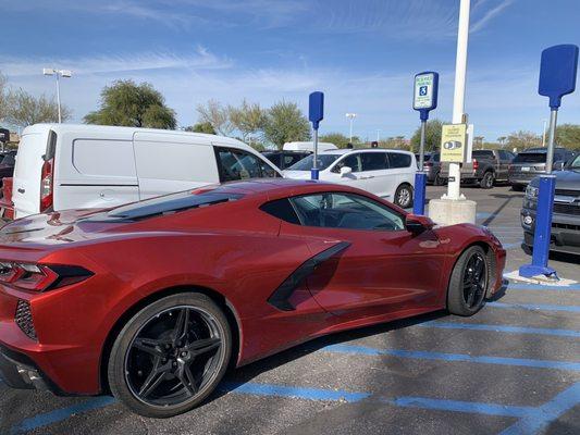 Cool car at Home Depot