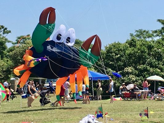 Kite festival in July