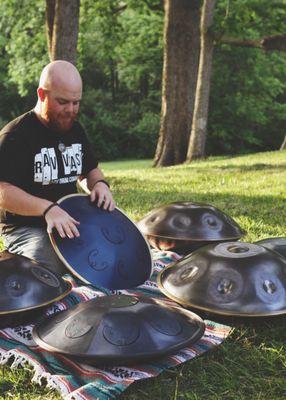 Experience the handpan with Pete Wallace