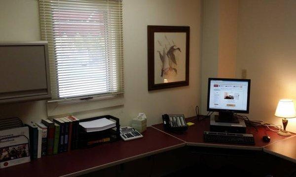 This is our Virtual Office for clients to use.