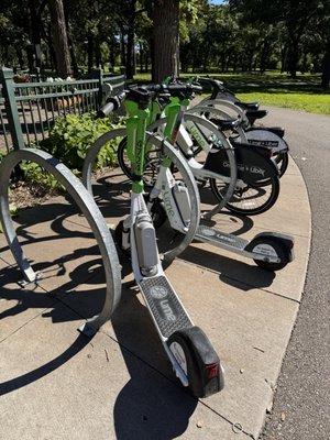 E bikes and E scooters