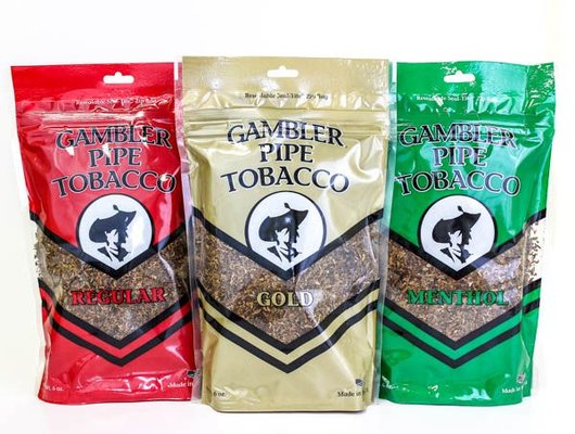 We have all kind of Gambler tobacco in 6oz bags