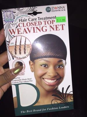 This net cap is So good for your hair when u have a full head weave it goes right over your braids & protects your natural hair