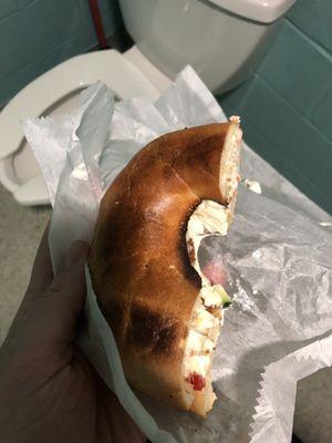 Bagel with lox