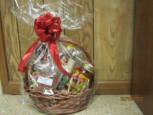 Order Gift Baskets.  Any price point.