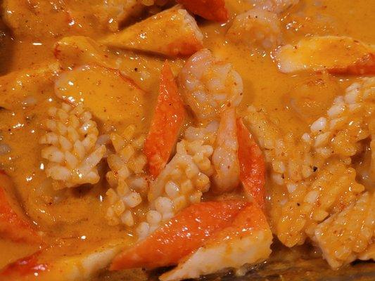 Seafood curry