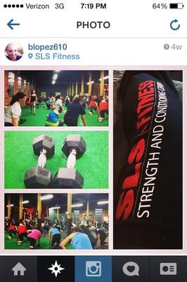 Shared a member's Instagram image. #slsfitness