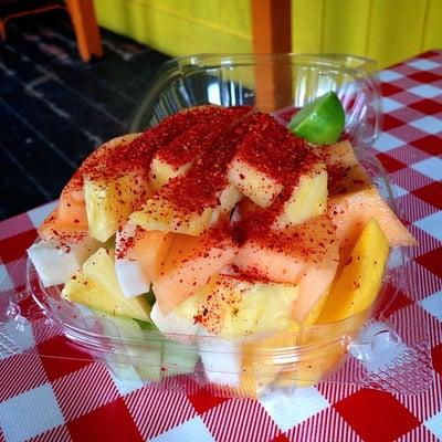 Fruit Salad with Chile & Lime