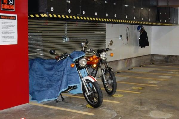 Where does your bike sleep at night?