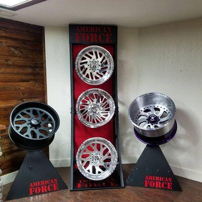 Authorized Dealer for American Force wheels.