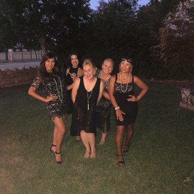 Roaring 20's Party with my girlfriends!