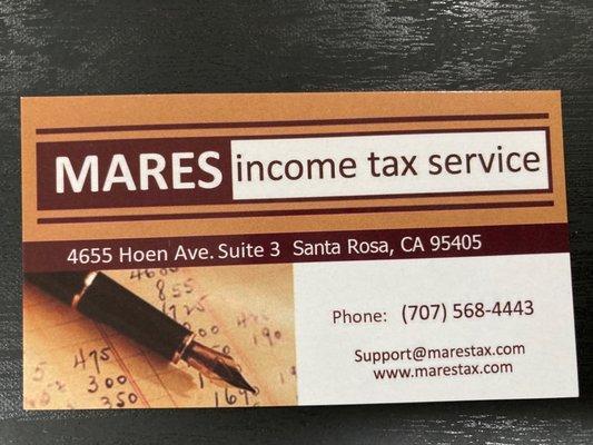 Mares Income Tax Service