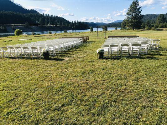 Wedding site on the River (there's 5 other sites to choose from)