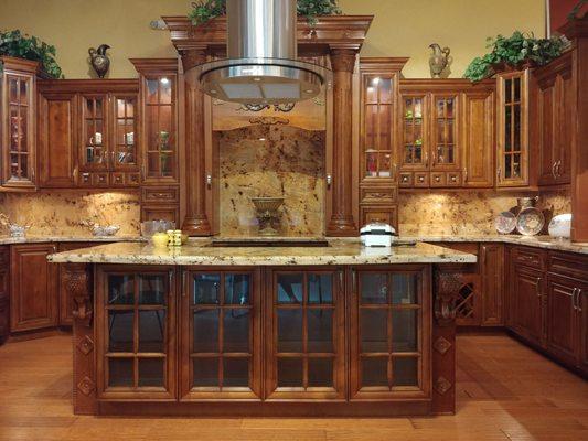 Attractive kitchen in design center