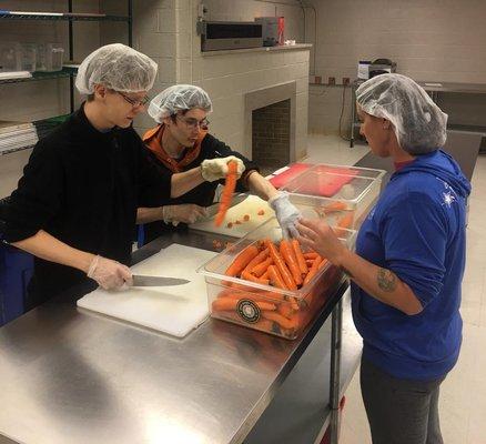 Food Processing Plant - we process carrots, onions, celery and other special requests