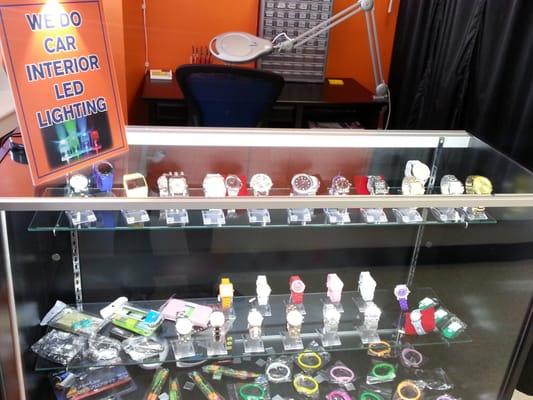 Foto Shop sales and installs interior car LED lighting. Watches and other cool gadgets. The lowest price you'll find in city.