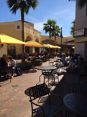 The University Center offers many restaurants and comfortable seating.