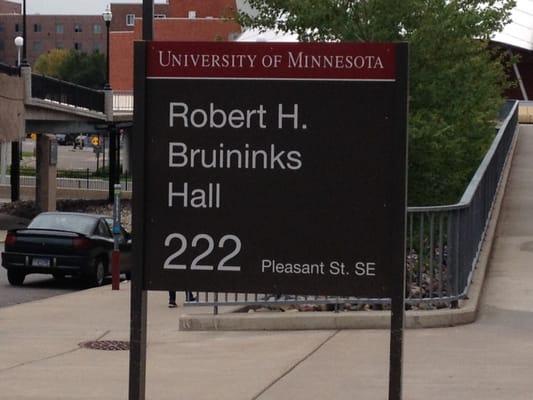 Robert H. Bruininks Hall