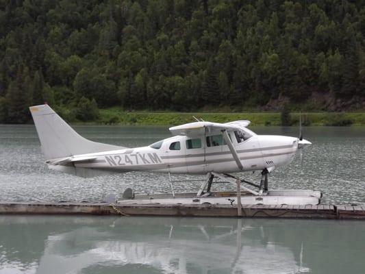 Cessna 206 is the plane we fly.