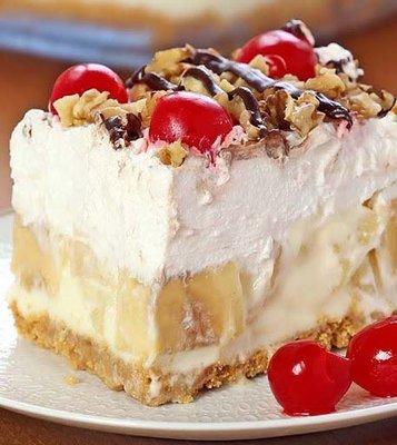 Banana Split Cake