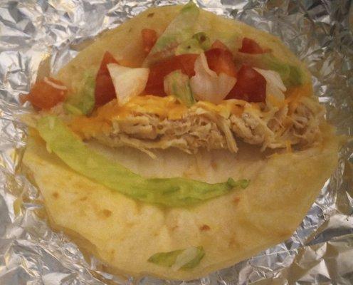 Chicken taco