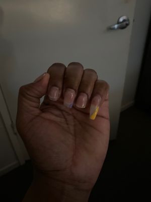 Broken nails by Vanessa