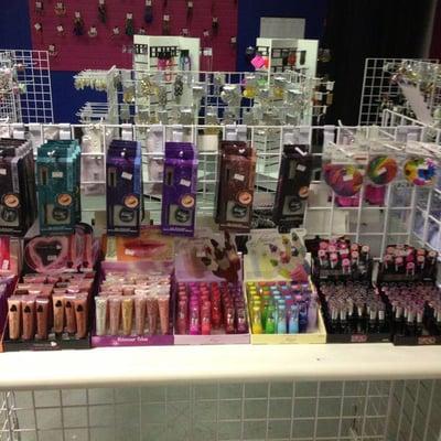 We have a great selection of cosmetics.