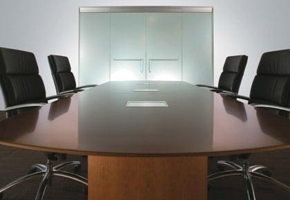 Converge conference table by Gunlocke. Purchase it at Stamford Office Furniture.