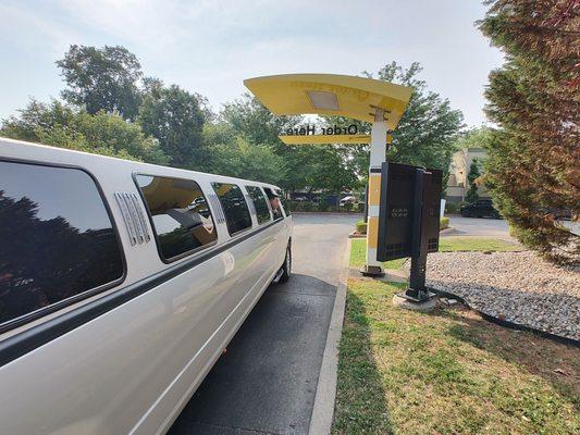 Customers love going through the fast food drive-thru!