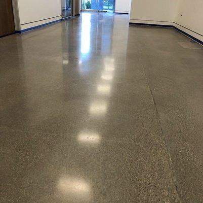 Nice and clean polish concrete